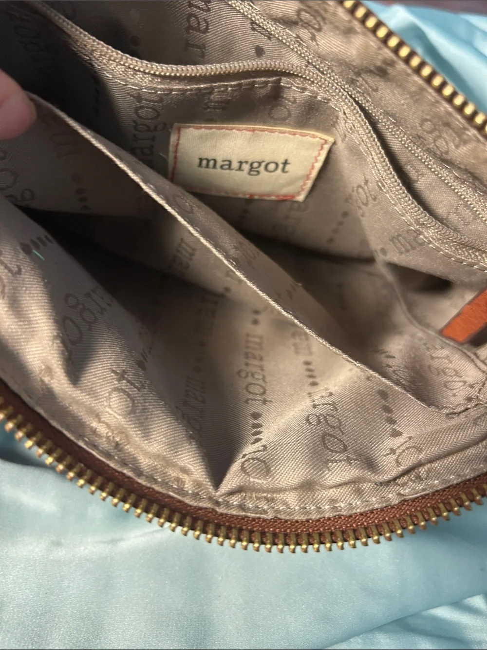 margot Leather Crossbody in Warm Chestnut